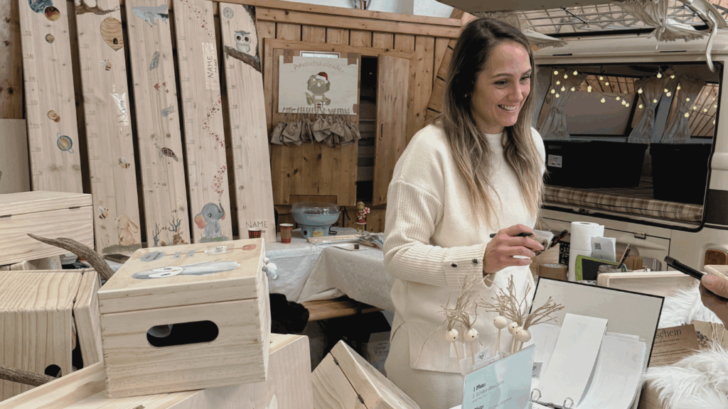 tante agi Holzmesslatten Geschenkideen aus Holz Agnes Franziska Mayer